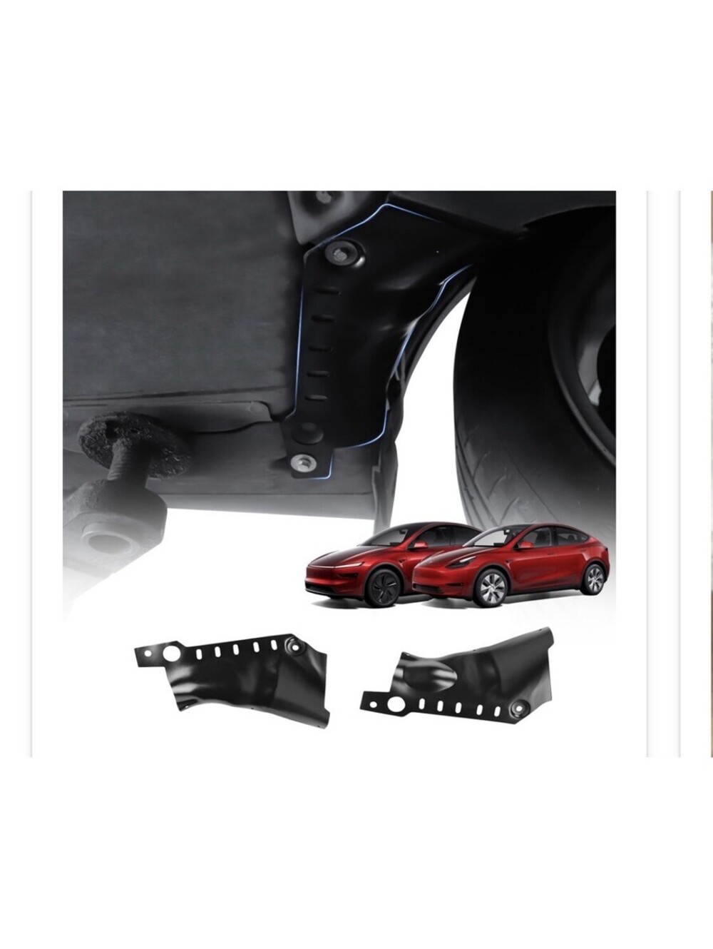 TNIRV Coolant Line Skid Plate Protection Guards For Tesla Model Y